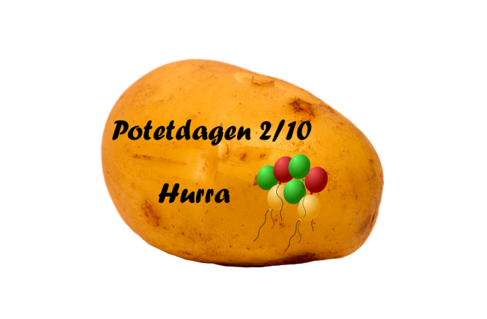 Gratulerer med potetdagen 2okt