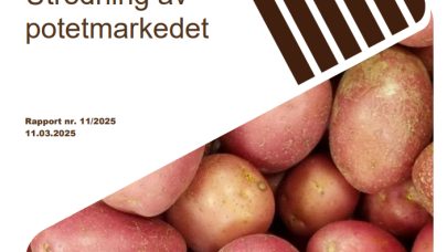 Utredning av potetmarkedet